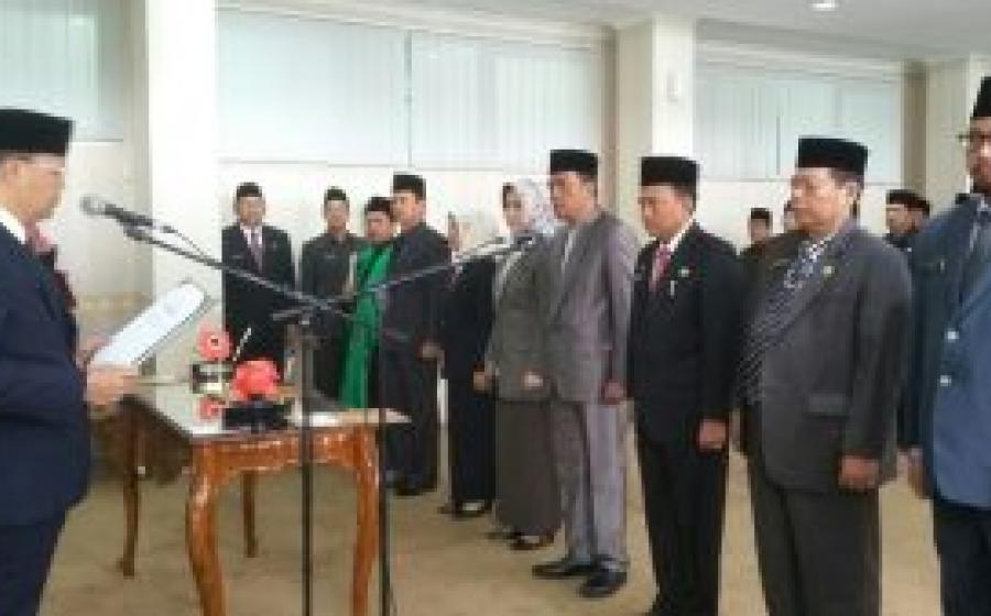 pelantikan pejabat eslon II