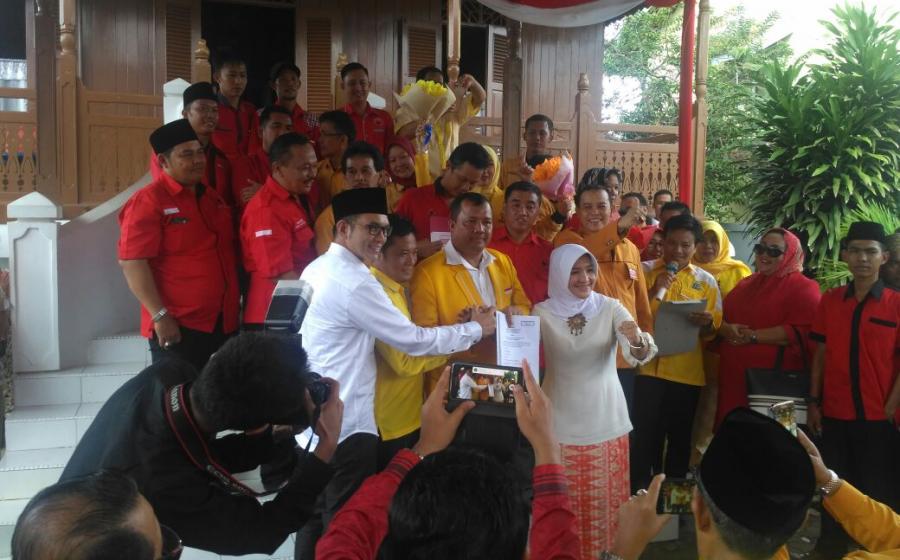linda-mirza siap menangkan pilwakot bengkulu