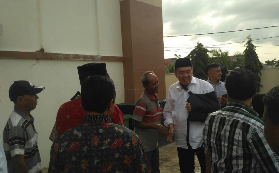 kedatangan RM di sidang putusan