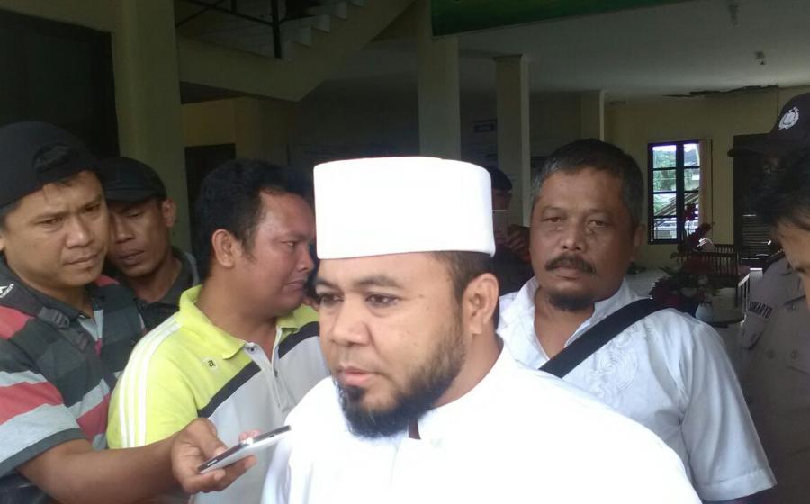 helmi hasan saat tes melaksanakan tes kejiwaan