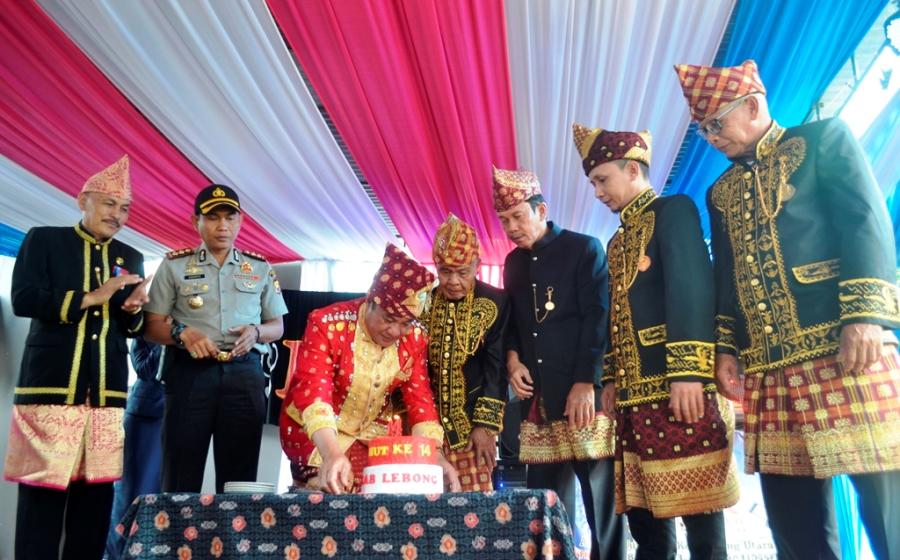 Rapat paripurna dalam rangka memperingati HUT Kabupaten Lebong ke-14