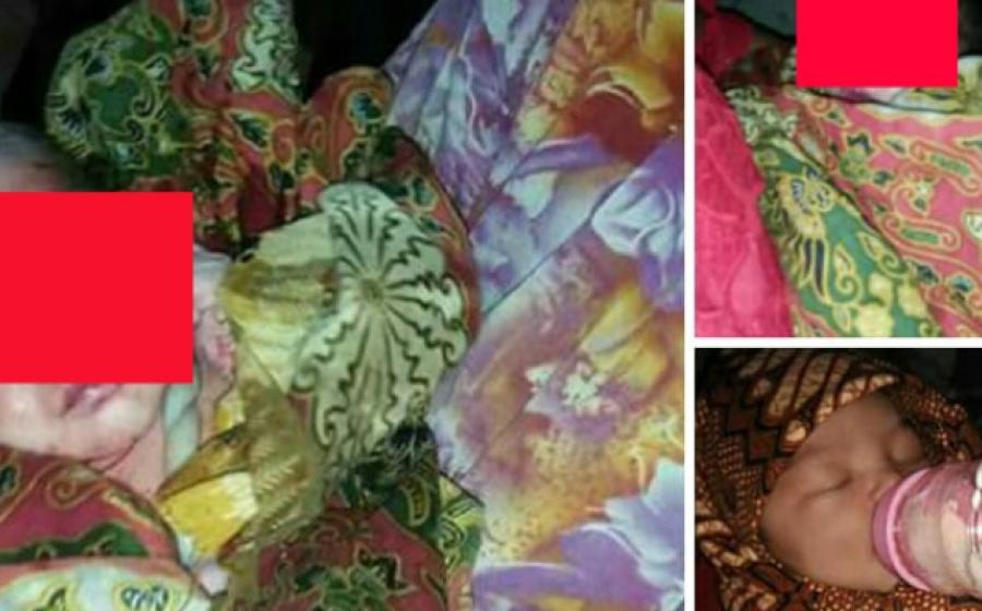 Bayi yang ditemukan warga dalam kondisi sehat