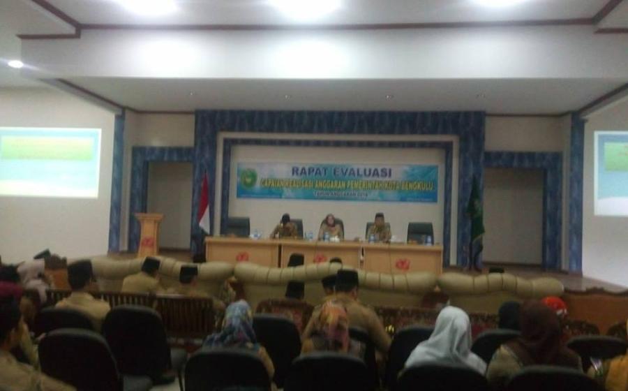   Realisasi anggaran  Pemkot Bengkulu 