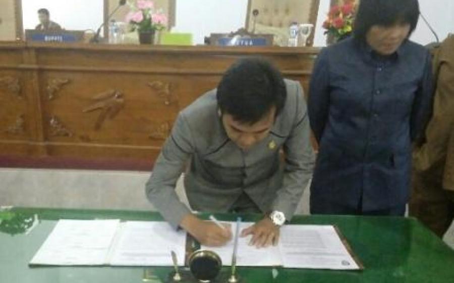 Persetujuan Hasil Evaluasi Rancangan APBD