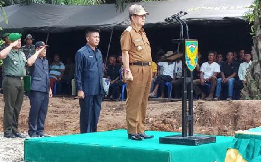 Upacara Penutupan Karya Bhakti TNI 