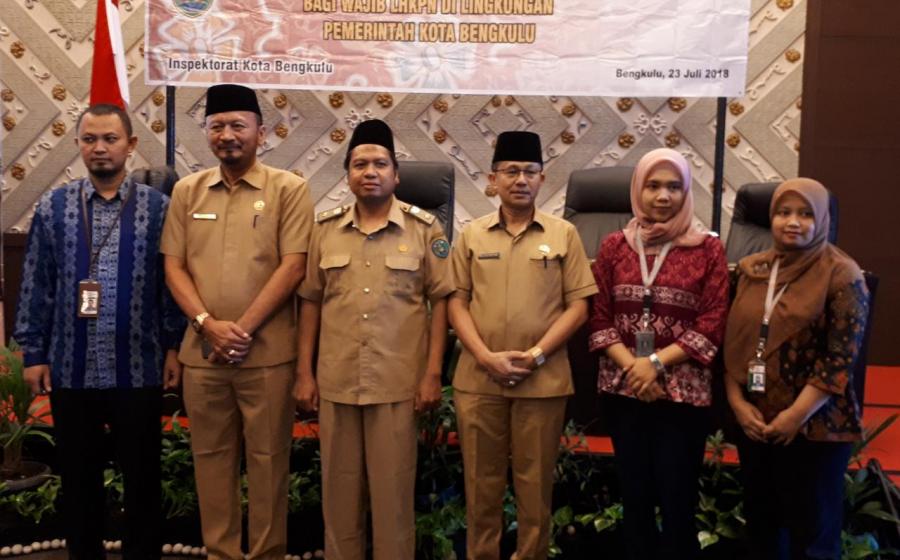 Target Sesda Marjon 100 Persen Pejabat Kota Bengkulu Isi LHKPN