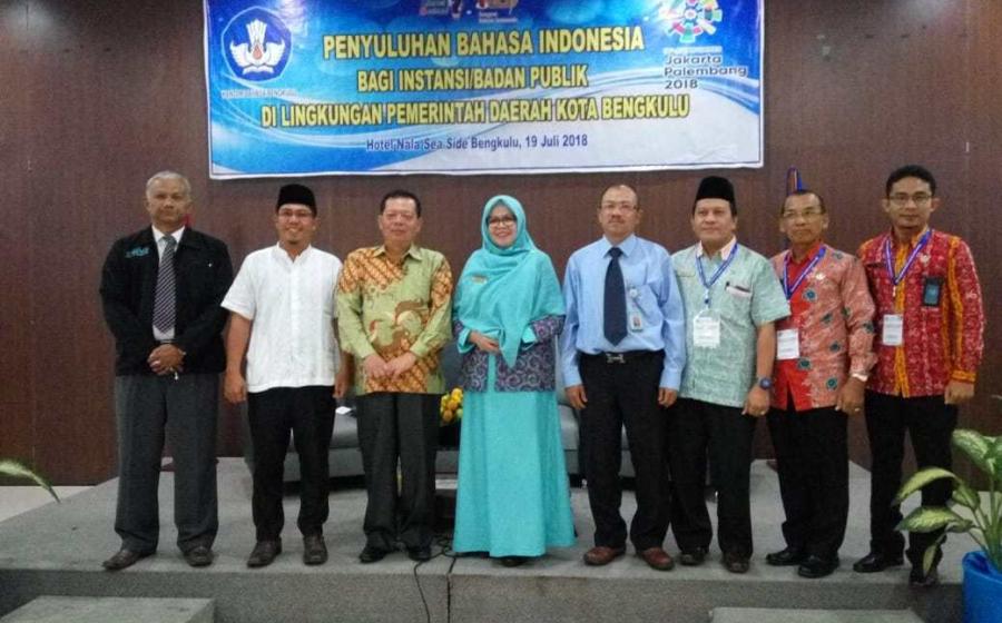 Ketua Panitia Penyuluhan Bahasa bagi Instansi/Badan Publik di Lingkungan Pemerintah Daerah Kota Bengkulu