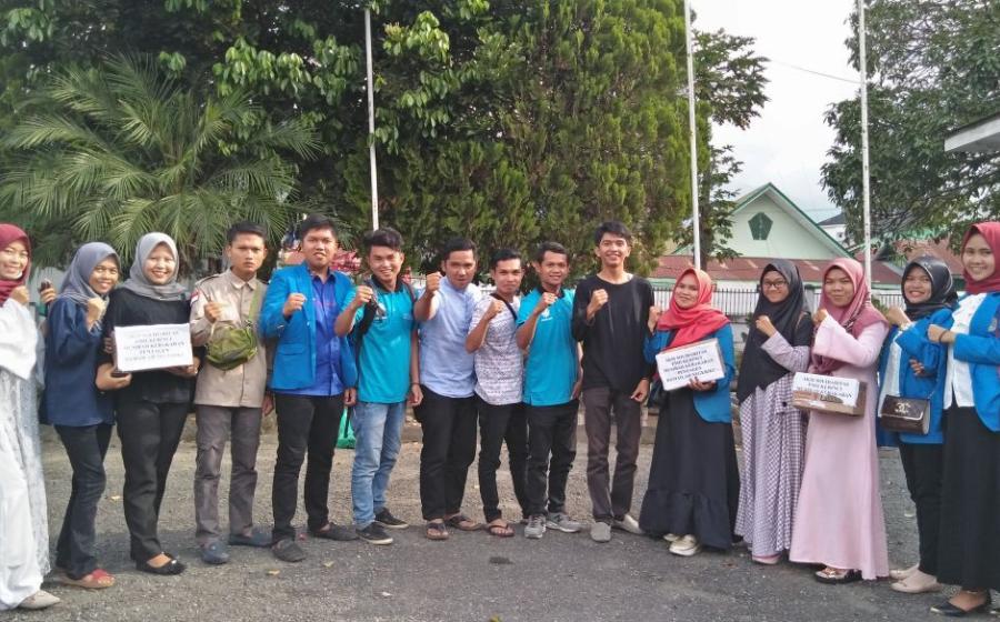 aktifis PMII Kerinci Salam Perdamaian