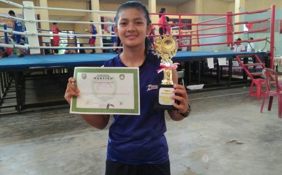 Sindy Marsela Atlit Tinju Perempuan 