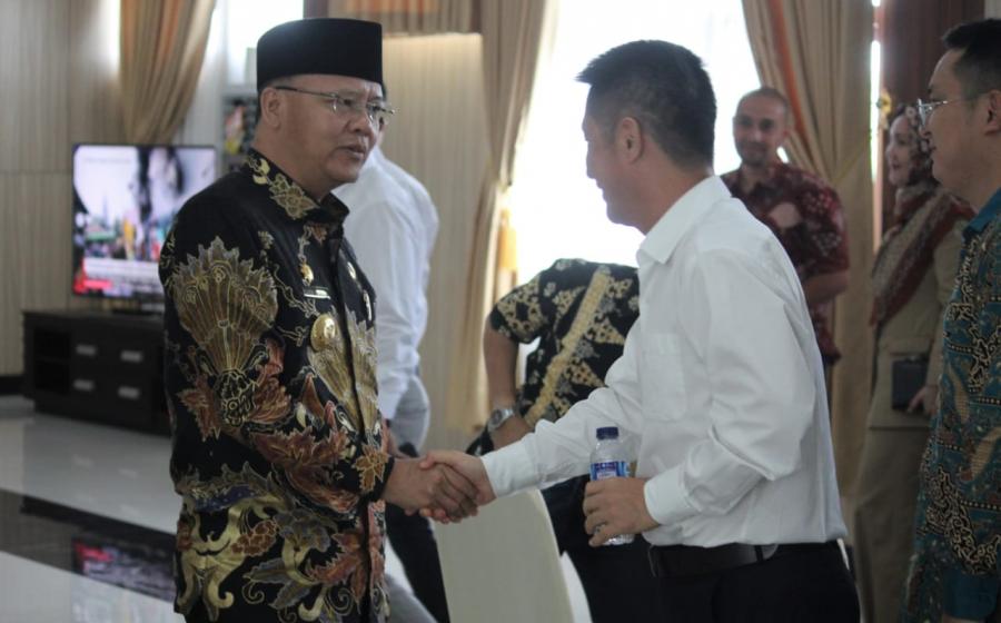 gubernur dan perusahaan tanda tangani berita acara