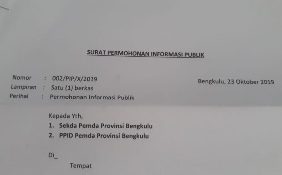 keterbukaan atas informasi Publik 