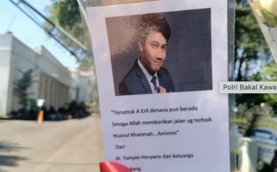 Polri  Kawal Kepulangan Jenazah Eril ke Pemakaman