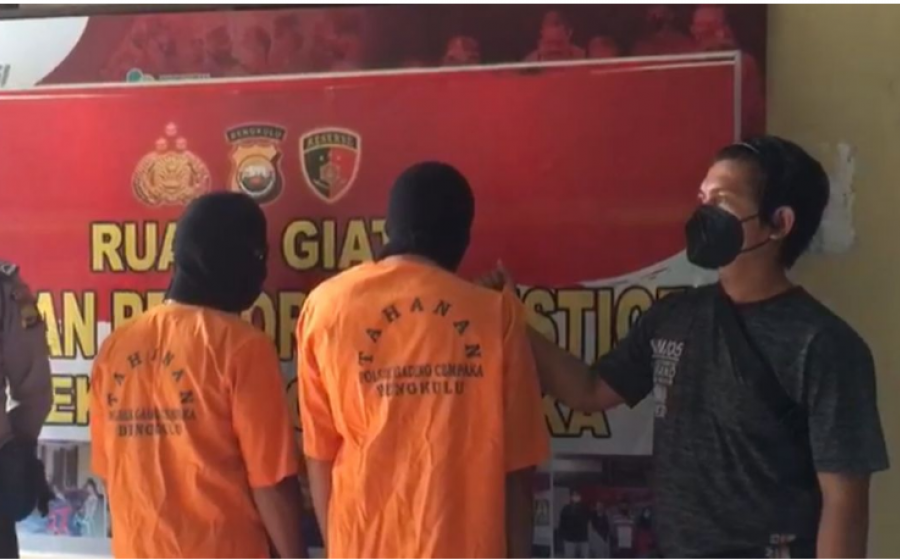 Terduga pelaku pencurian sarang walet