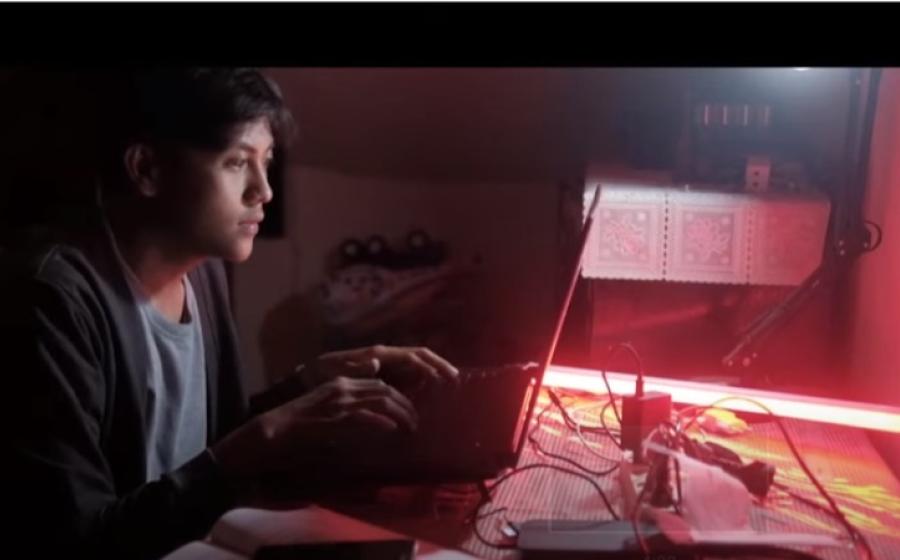 Tangkapan layar film pendek "Faizan"