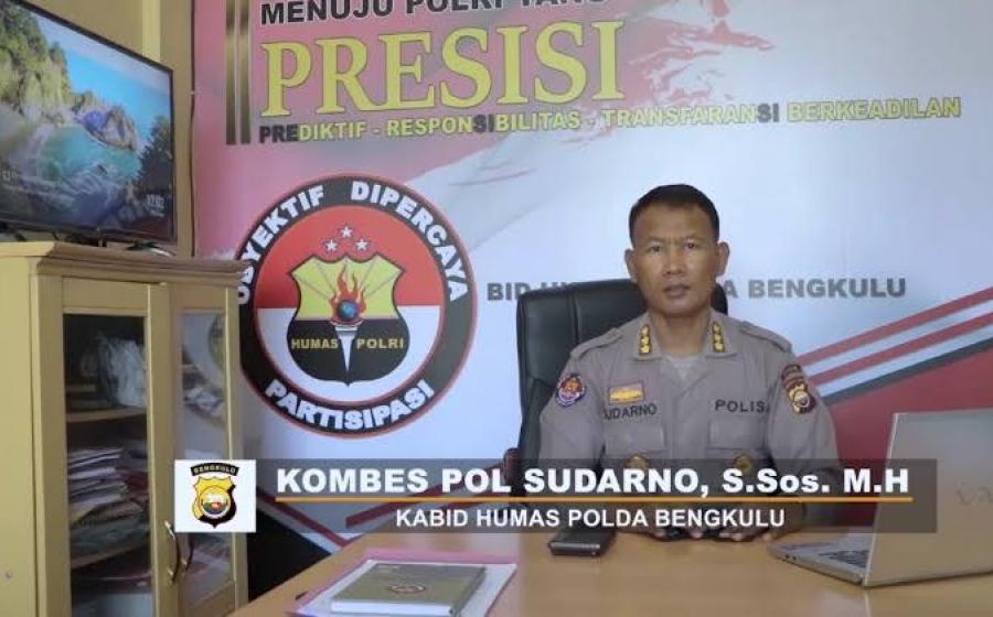 Kabid Humas Kombes Pol Sudarno S.Sos M.H