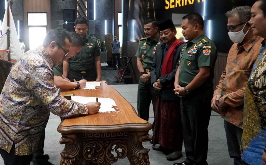 SMSI dan TNI AD Tandatangani PKS