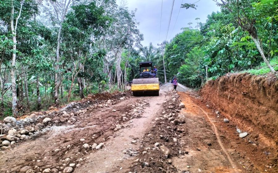 Sasaran Fisik Satgas TMMD, Berupa Pembukaan Jalan Sudah Capai 95 Persen