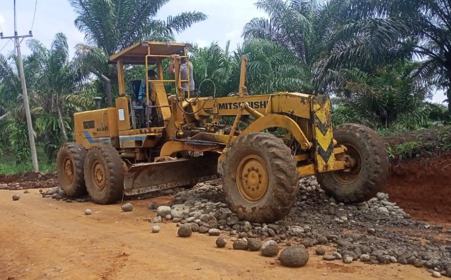 Pembangunan Jalan TMMD Capai 95 Persen