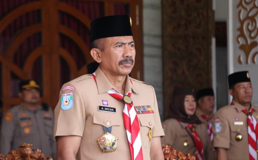 Hadiri HUT Gerakan Pramuka ke-61, Kapolda Bengkulu: Terus Tumbuhkan Semangat Tolong Menolong