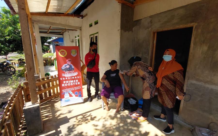 Maksimalkan Capaian Vaksinasi, Binda Bengkulu Gencarkan Vaksinasi Door To Door
