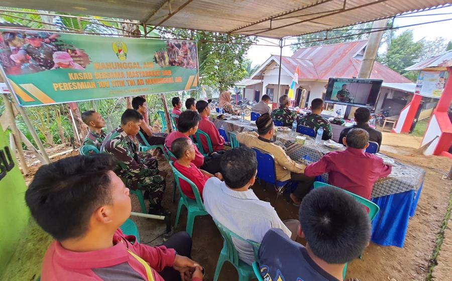 Peresmian 100 Titik TNI AD Manunggal Air