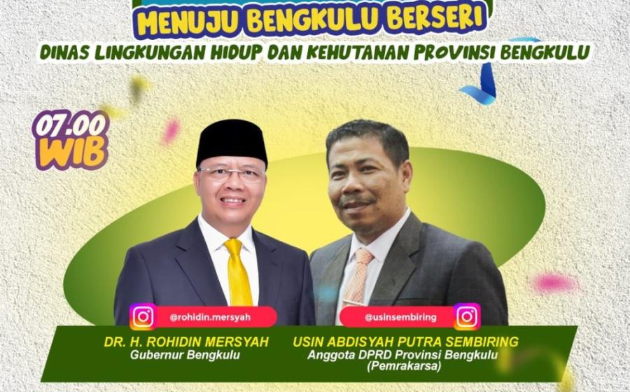 Deklasrai Kader Lingkungan Menuju Bengkulu Berseri
