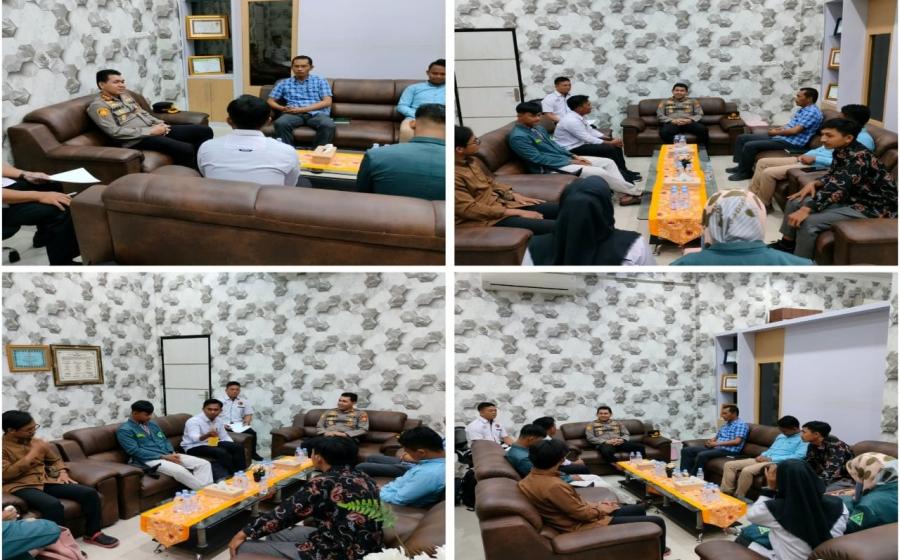 Kapolresta Bengkulu Terima Audensi PW IPNU