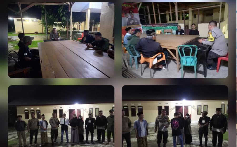 Bhabinkamtibmas Polsek Muara Bangkahulu,  Mediasi Masalah Pencurian Tabung Gas