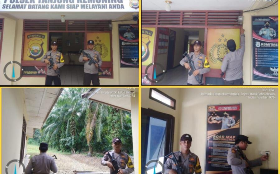 Hari Minggu, Polres Kaur dan Polsek Jajaran Cek Instalasi Listrik Mako 