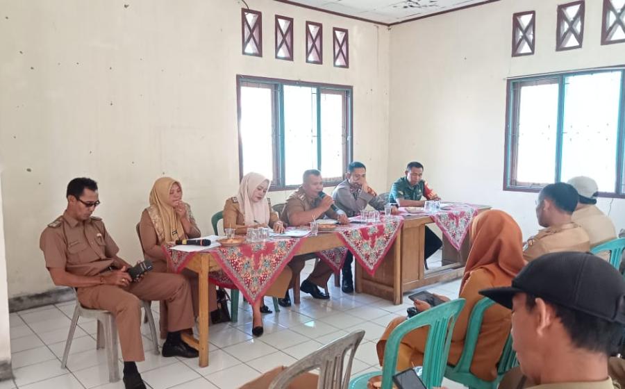 Kapolsek Kaur Tengah Hadiri Rapat Persiapan Kunjungan Gubernur Bengkulu