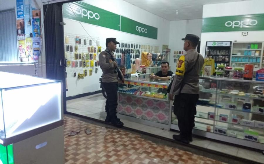 Polsek Kaur Tengah, Patroli Diologis Dalam Rangka Antisipasi 3C dan Premanisme 