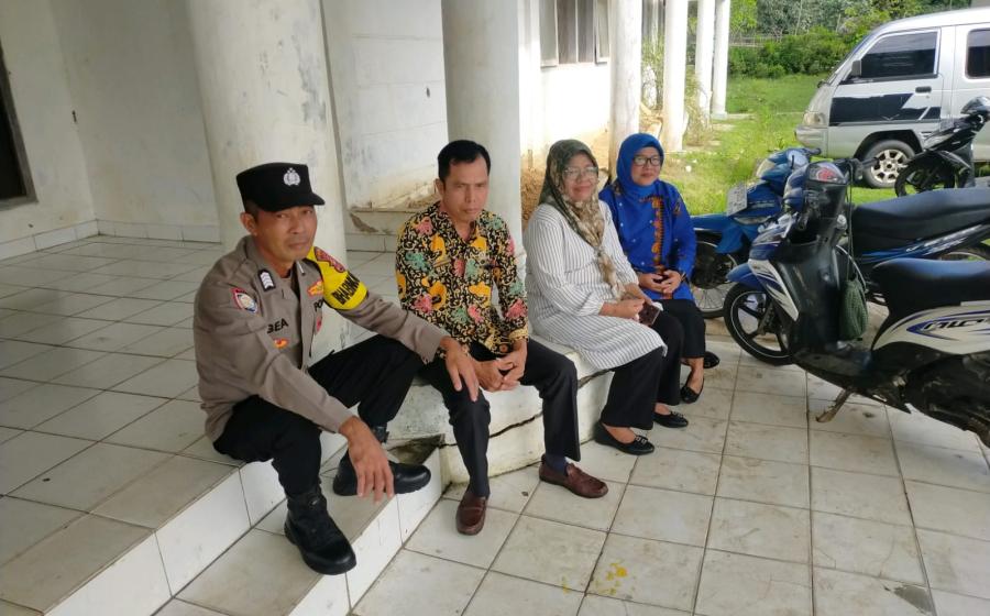 Pantau Situasi Kamtibmas, Polsek Kaur Tengah Sambangi Kantor Camat Kinal
