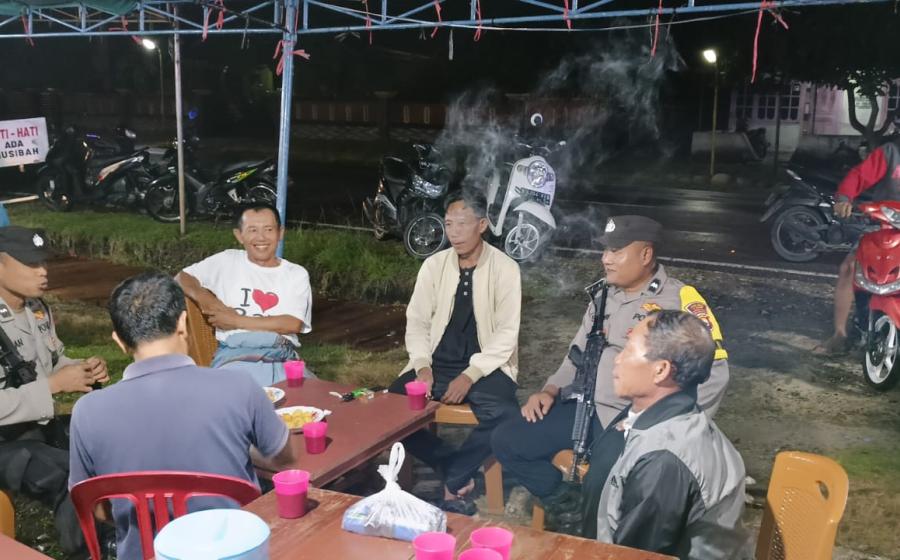 Patroli Dialogis di Wilayah Hukum, Kapolsek Sampaikan Imbaun Ini 