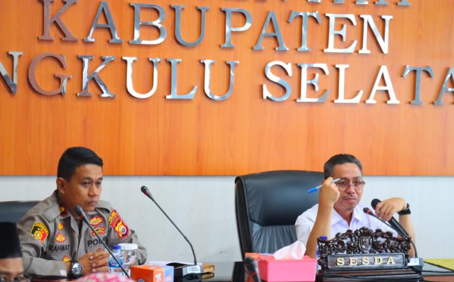Kapolres BS Hadiri Rapat Pembahasan Persiapan HUT RI ke - 78 tahun 2023 