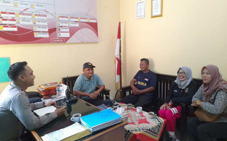 Kapolsek Giri Mulya Menerima Audiensi Forum Kades Kecamtan Giri Mulya