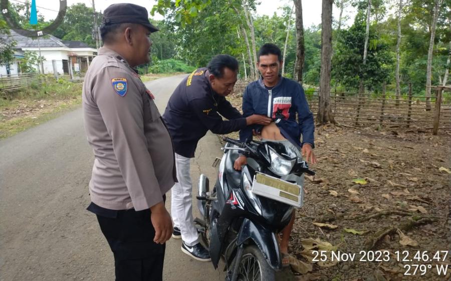 Cegah 3C, Polsek Kota Padang Lakukan Pemeriksaan Sajam dan Senpi