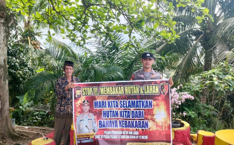Polisi Imbau Masyarakat untuk Bersama Cegah Karhutla