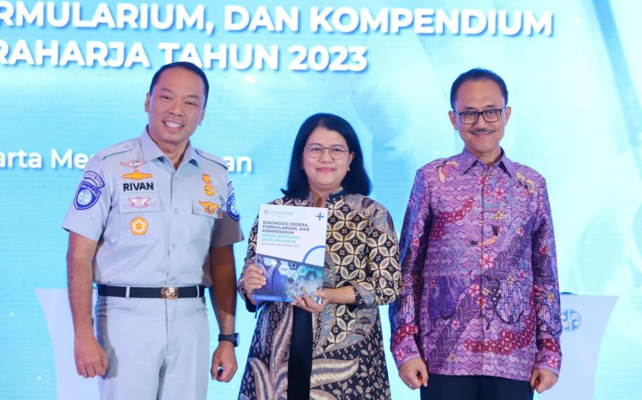 Jasa Raharja Launching Buku Pedoman Perawatan Korban Kecelakaan Lalu Lintas Bagi Seluruh Rumah Sakit di Indonesia