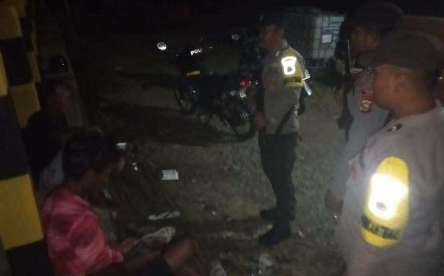Patroli Dialogis, Personel Polres Kaur Sampaikan Imbauan kamtibmas Cegah Aksi Kejahatan