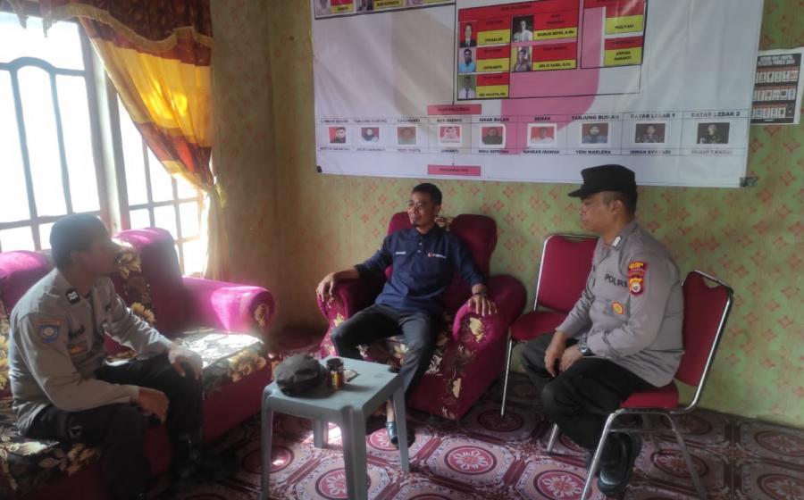 Jelang Pemilu, Polsek Muara Sahung Optimalkan Giat Sambang kepada Warga