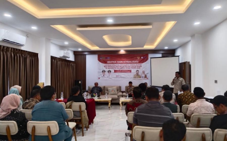 Kapolsek Ketahun Hadiri Langsung Bimtek LKPM