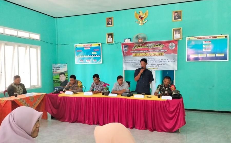 Tingkatkan Peran Polri, Bhabinkamtibmas Hadiri Musrenbang Desa 