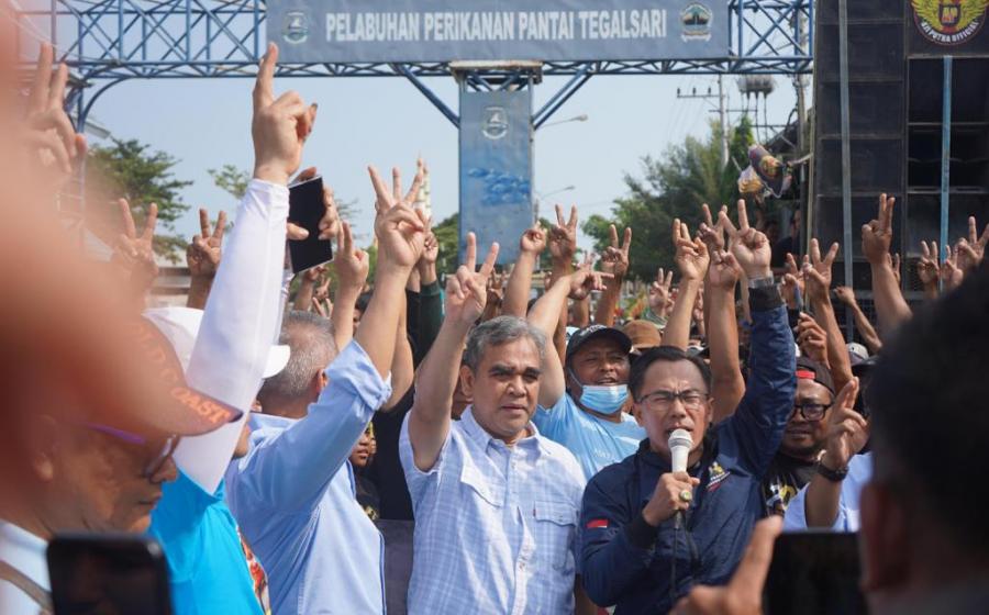 Hadiri Deklarasi Nelayan Tegal, Muzani: Apa yang Diharapkan Nelayan akan Diperjuangkan Prabowo