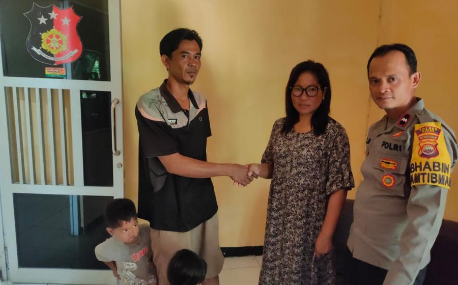 Bhabinkamtibmas Polsek Kaur Utara Problem Solving Terkait Permasalahan KDRT Warga Binaannya 