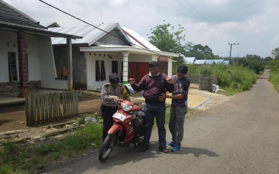 Gelar Pemeriksaan Sajam dan Senjata Api, Polsek Kotapadang Berikan Rasa Aman Kepada Masyarakat