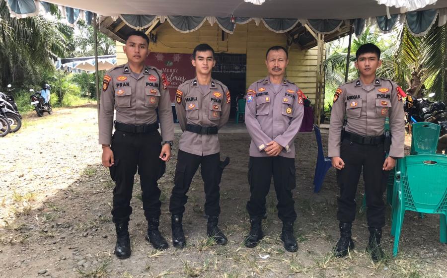 Satgas Preemtif Ops Lilin Nala 2023 Gelar Patroli, Berikan Rasa Aman dan Nyaman Pada Jemaat