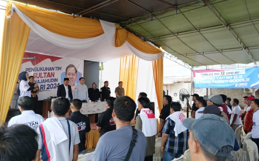 Optimis, Sultan Target 250 Ribu Suara