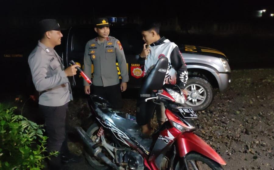 Polsek Giri Mulya Lakukan Cipkon Harkamtibmas Antisipasi 3C dan Gangguan Kamtibmas