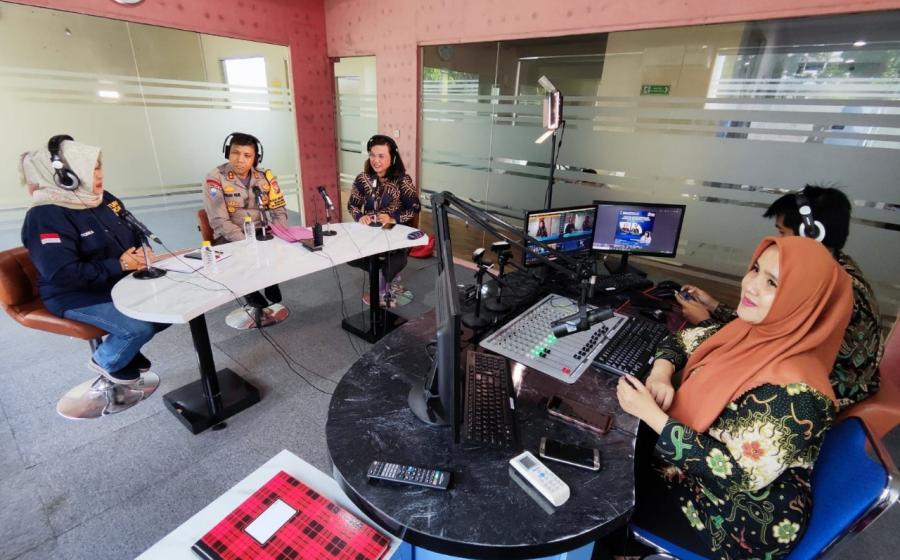 Subsatgas Binmas OPS OMB Nala 2024 Intens Edukasi Pemilu Damai Melalui Berbagai Platform Media