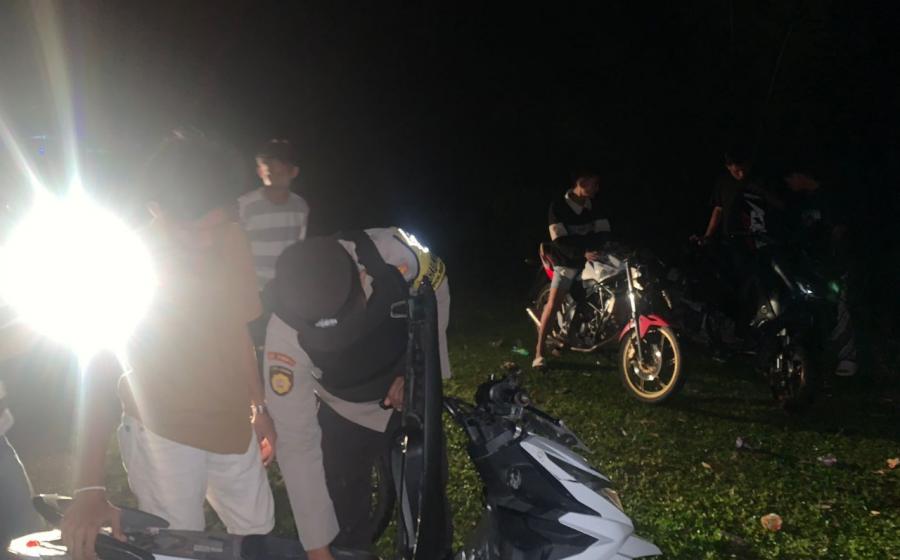 Piket Yanmas Polsek Kaur Utara Patroli KRYD dalam Rangka Antisipasi Tindak Pidana 3C 